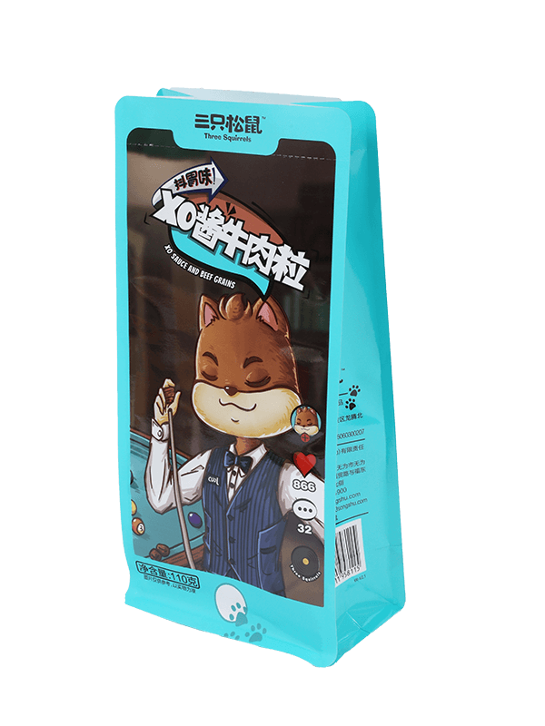 Consuetudo excudendi sacculum stabit cum zipper super cibum sarcina